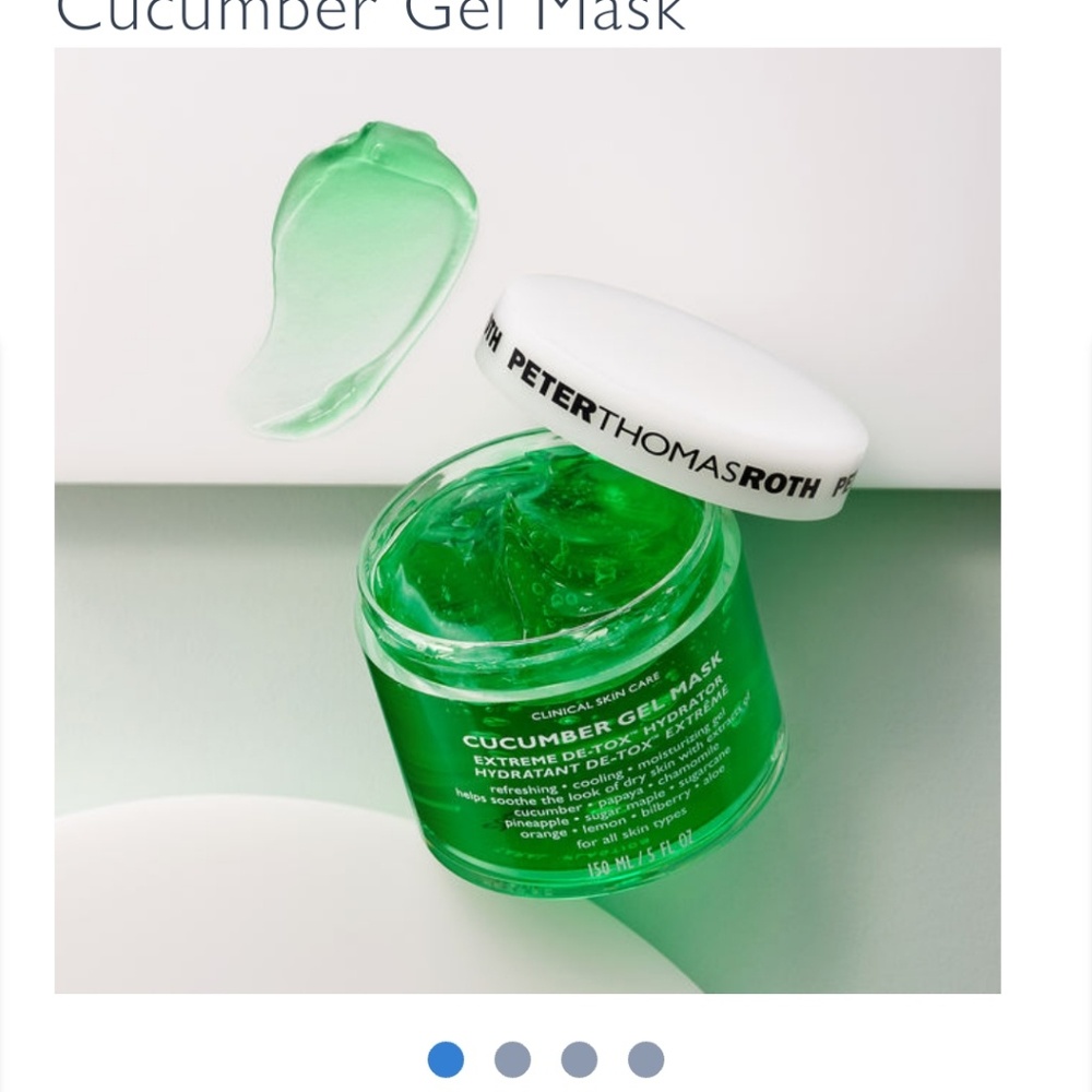 Peter thomas roth cucumber gel mask 1.7oz